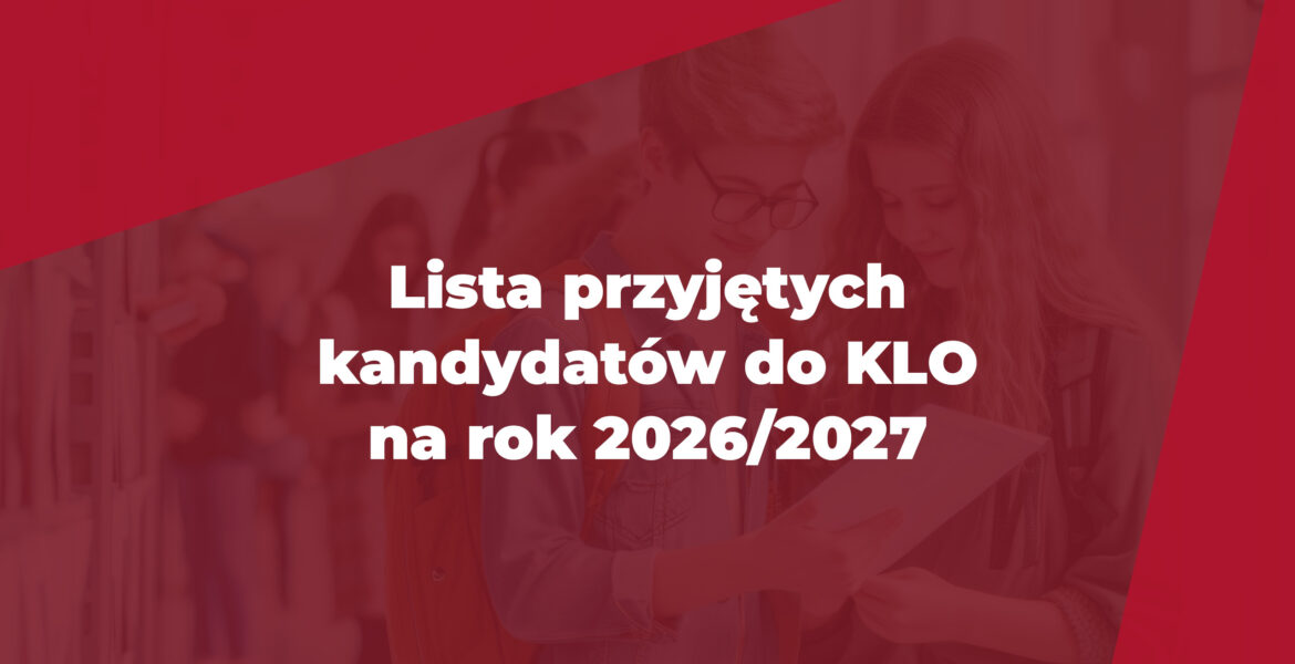 Rekrutacja - lista przyjetych 2026