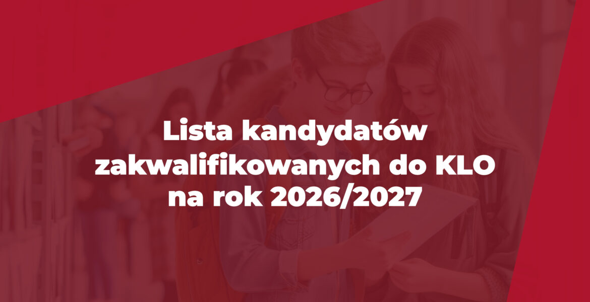 Rekrutacja - lista zakwalifikowanych 2026